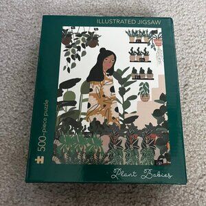 Art Plant Babies 500 Botanical Jigsaw Puzzle Hinkler 24x18”